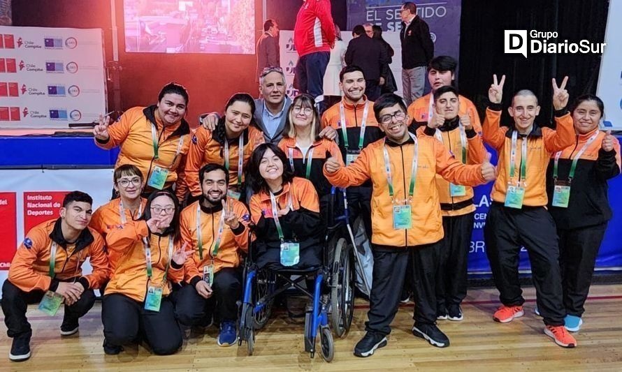 Ayseninos ganaron diez medallas en Juegos de la Para Araucanía