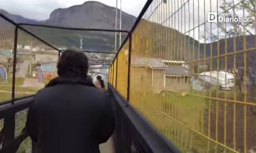 Opiniones divididas en reapertura de pasarela vecinal en Coyhaique 