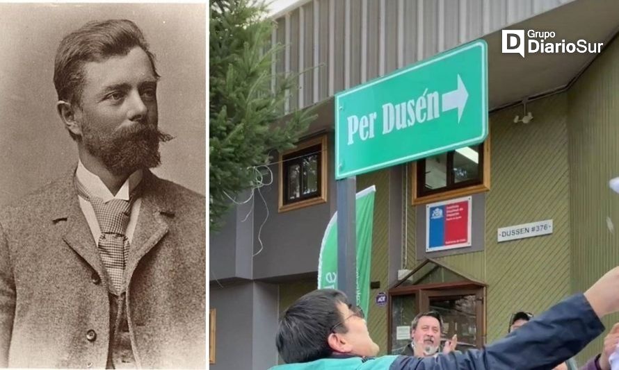 Coyhaique le hizo justicia al botánico sueco Per Dusén y a su propia historia en los años de las primeras expediciones científicas a la Patagonia. Crédito: redes sociales.