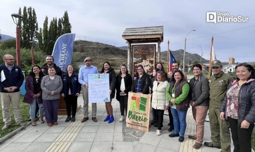 Así avanza proyecto Quiero mi Barrio en Cochrane