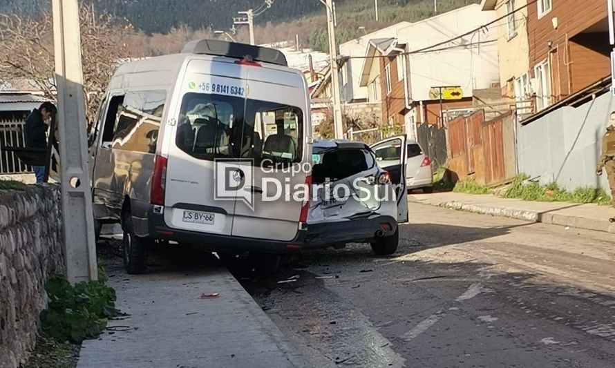 Reportan accidente de tránsito en Coyhaique