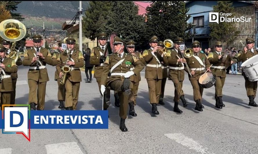 Banda de músicos de Carabineros, un orgullo de Puerto Aysén