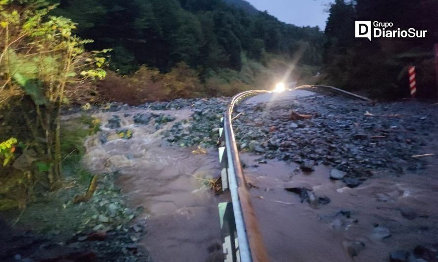 MOP Aysén advierte de cortes en rutas y anegamientos