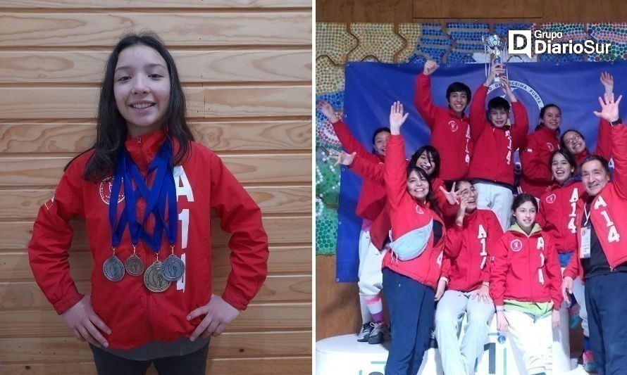 Esgrima 14 ganó copas y medallas en Ranking Nacional