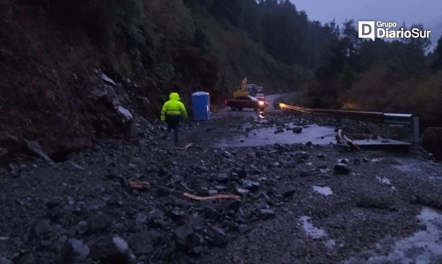 Vialidad informa de cortes en dos rutas de la región