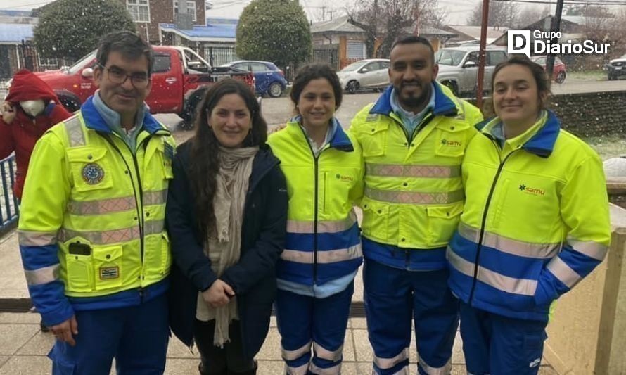 Misión Samu apoya a personal médico en Coyhaique