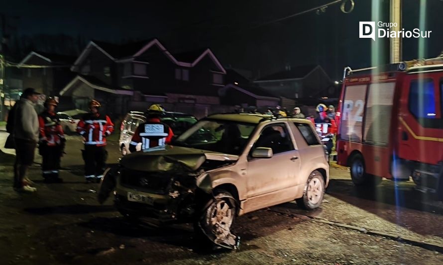 Accidente vehicular se produce en las cercanías de Inacap