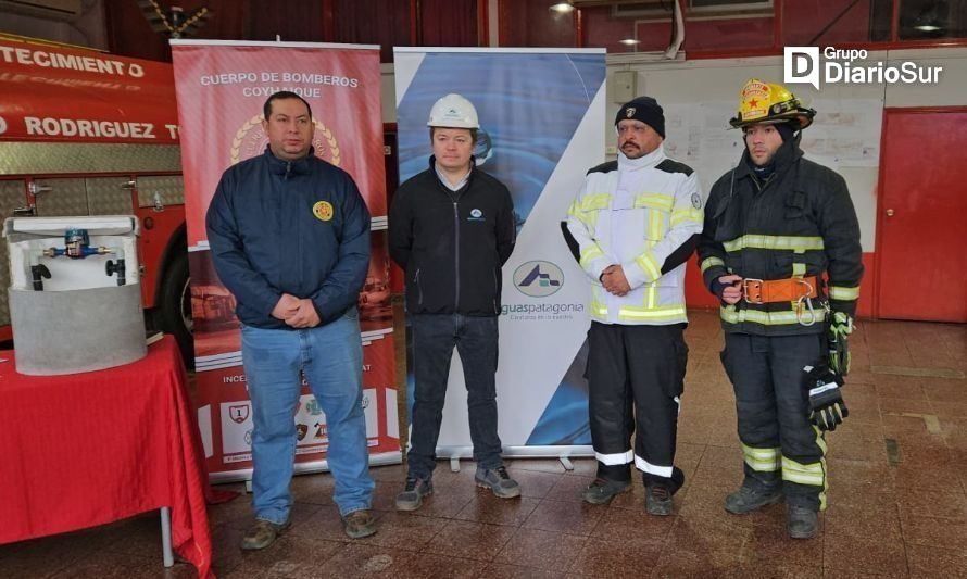 Bomberos de Coyhaique lanzó su campaña preventiva de invierno