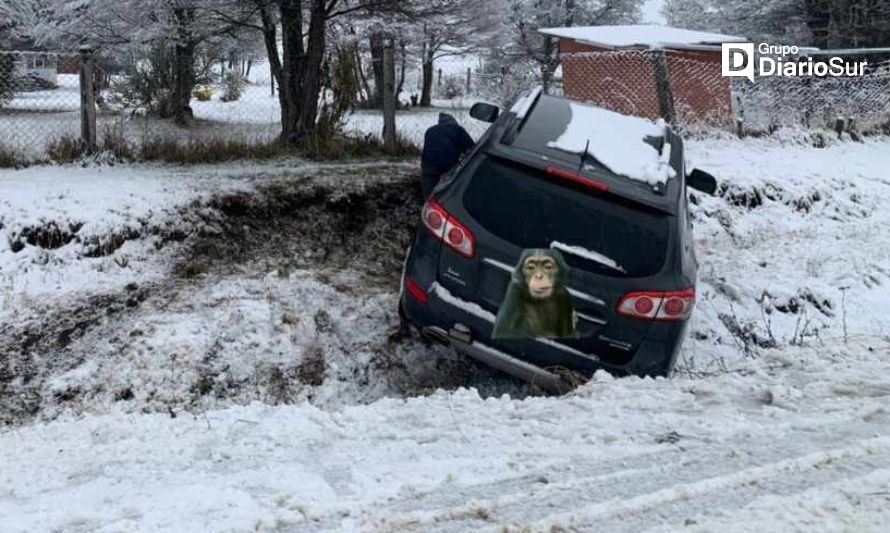 Precaución: nuevo accidente camino a Balmaceda