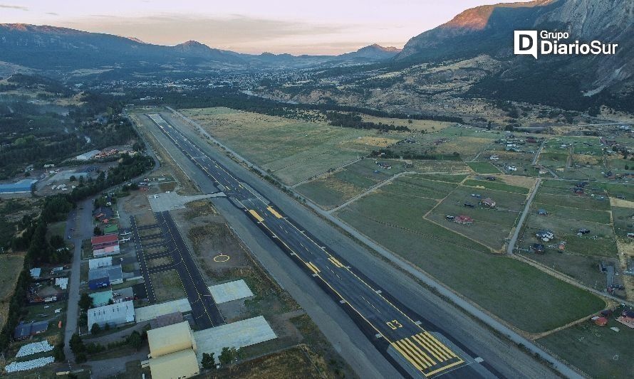 MOP Aysén hará arreglos en cuatro aeródromos de la región