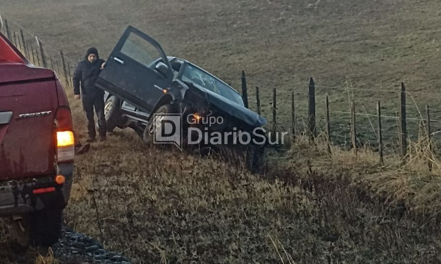 Dos lesionados deja accidente en la ruta Coyhaique-Balmaceda