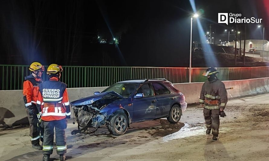 Reportan accidente en el sector puente La Cruz