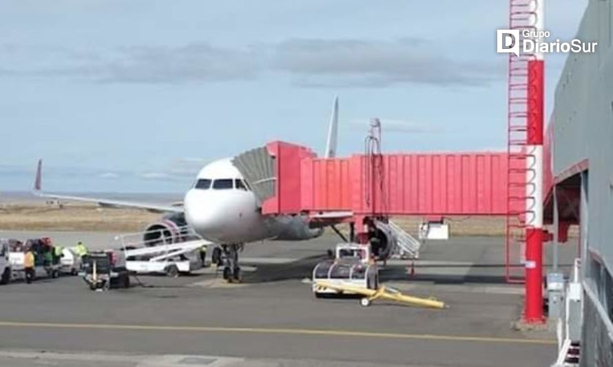 Aeropuerto Balmaceda funciona con normalidad