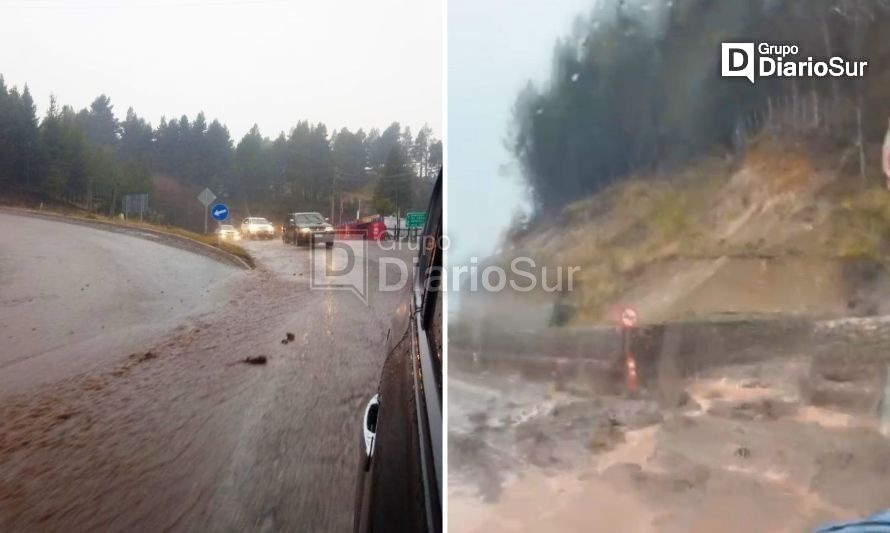 Precaución: reportan desbordes de cursos de agua en la Ruta 7