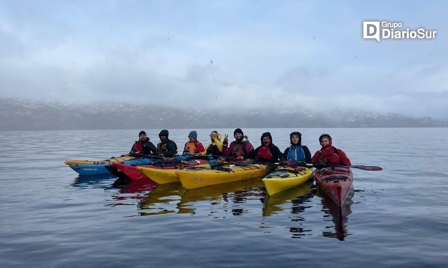Guías de Cochrane desarrollaron travesía en kayak
