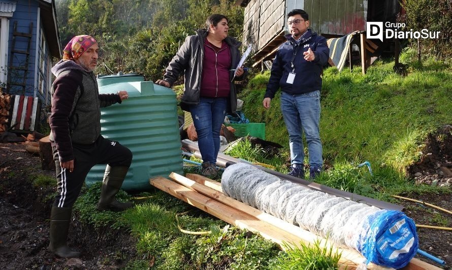 Familias de Guaitecas se capacitaron en seguridad alimentaria