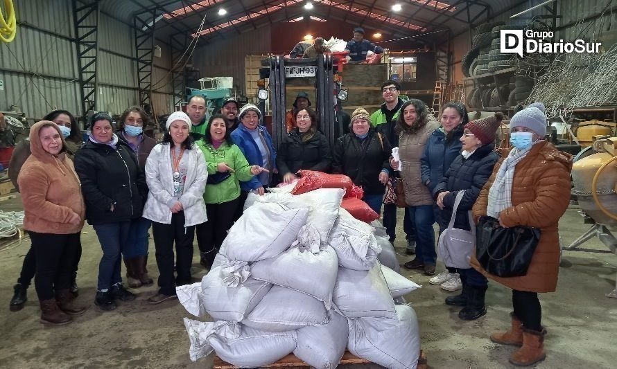 Entregan humus a 300 campesinos de Puerto Aysén