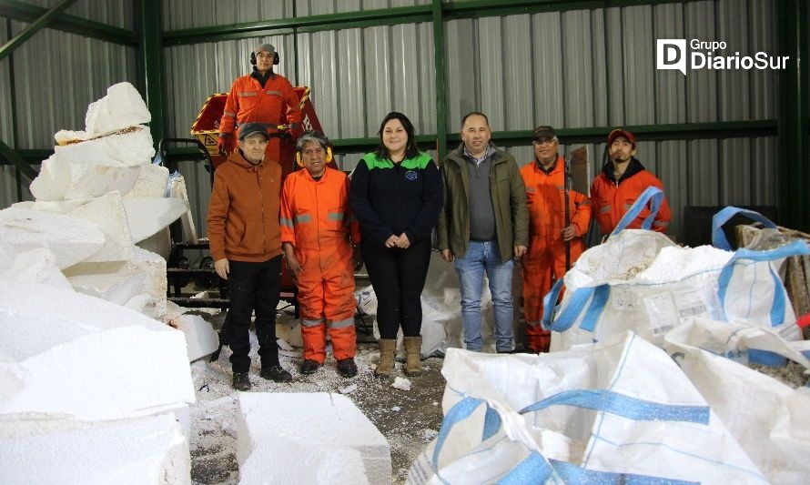 Comenzó a operar planta de reciclaje en Aysén