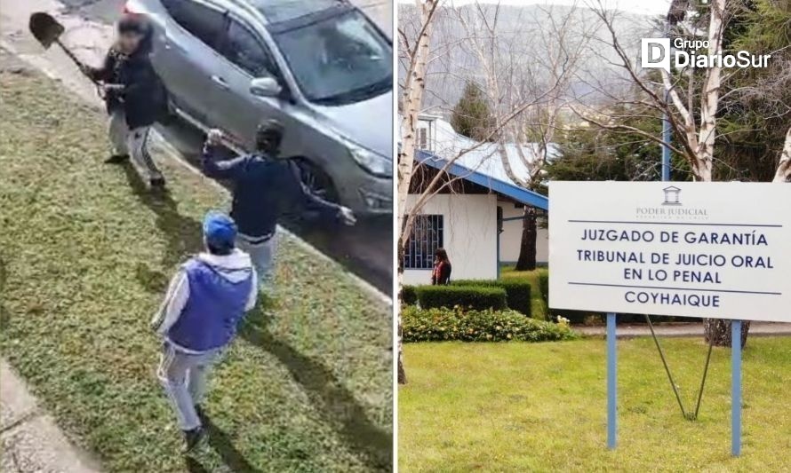 Formalizan a adolescente que persiguió a otro con un machete en Coyhaique