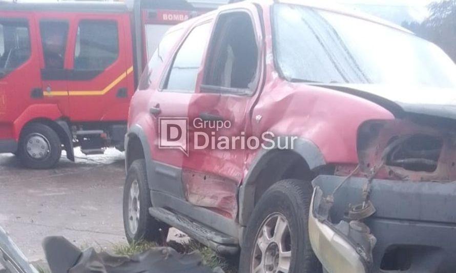 Al menos dos lesionados deja accidente en Coyhaique