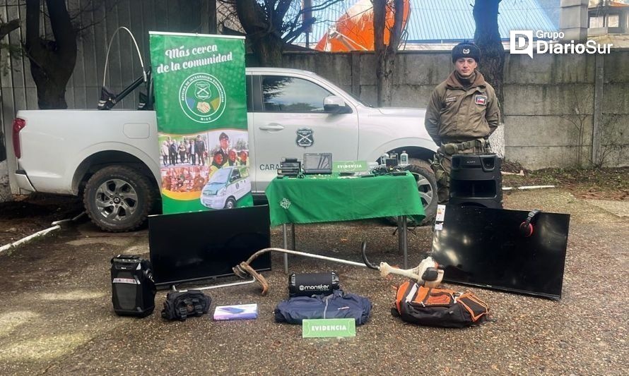 Detienen a sujeto por receptación en al menos cinco delitos de robo y hurto