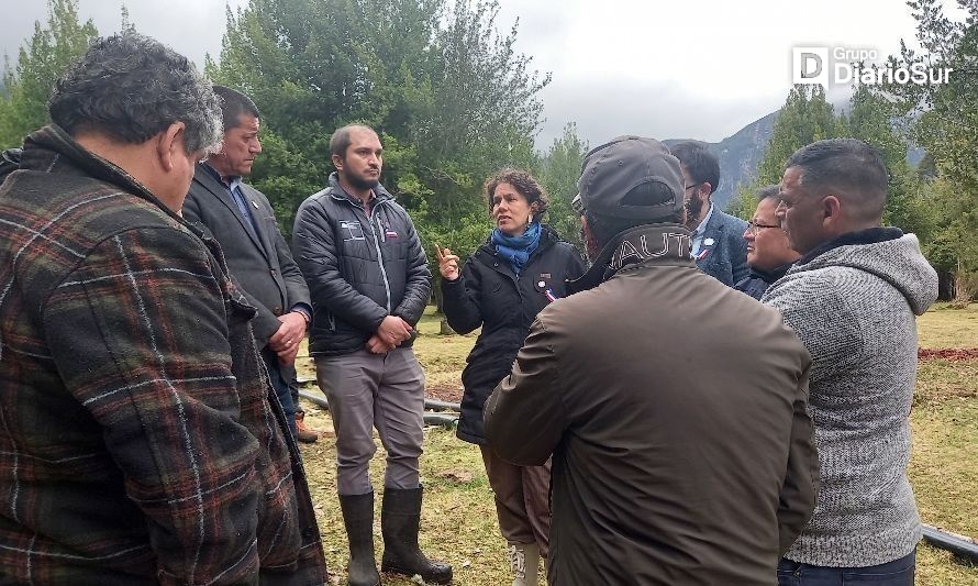Alcalde de Aysén valoró presencia en terreno de Ministra del Medio Ambiente