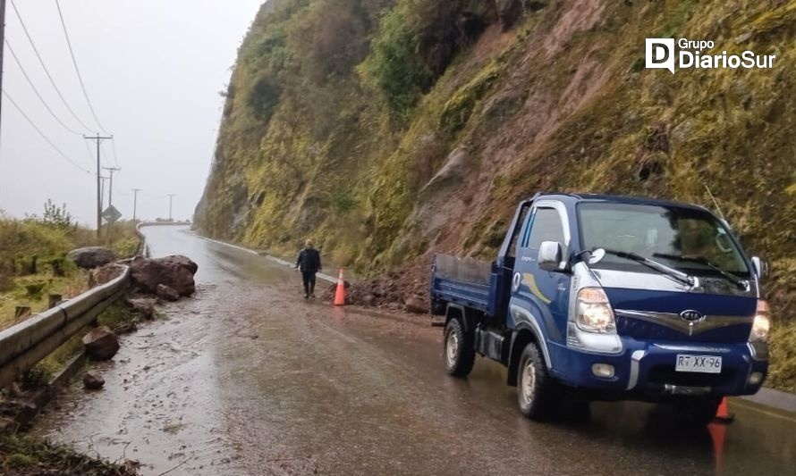 MOP Aysén anuncia cortes o desvíos luego de temporal