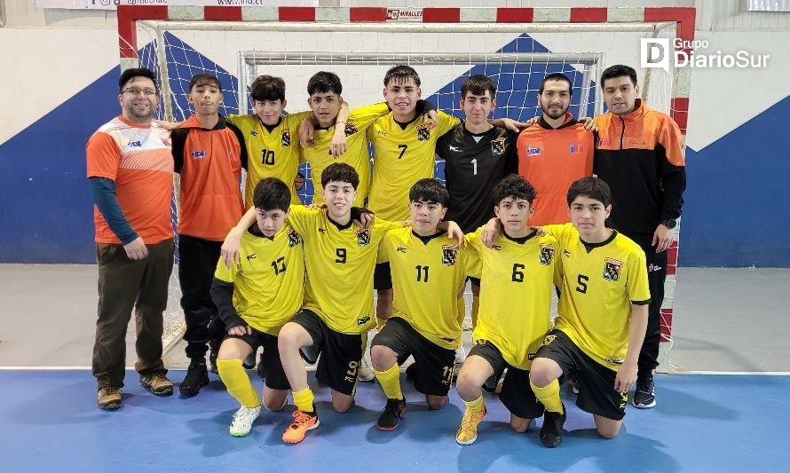 Futsal Varones: Región de Aysén venció sólidamente a Región de Arica y Parinacota