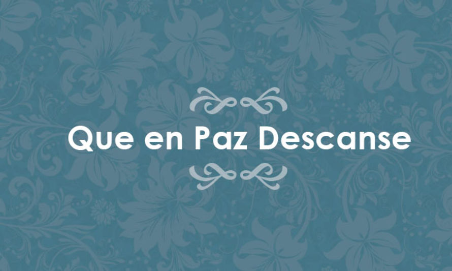 [Condolencias] Falleció Mario Armando Méndez Lippi Q.E.P.D, ex funcionario Vialidad-MOP