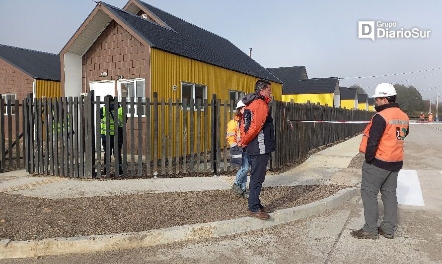 Alcalde Uribe visitó obras de Amuyén 1 y 2 en Puerto Aysén