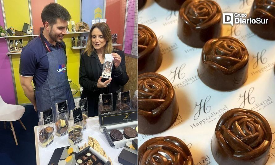 Chocolates ayseninos se abren mercado en Feria Nacional Food and Service 2023