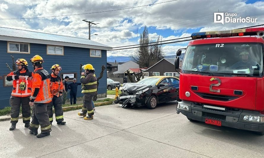 Menor de edad resultó lesionado en accidente vehicular