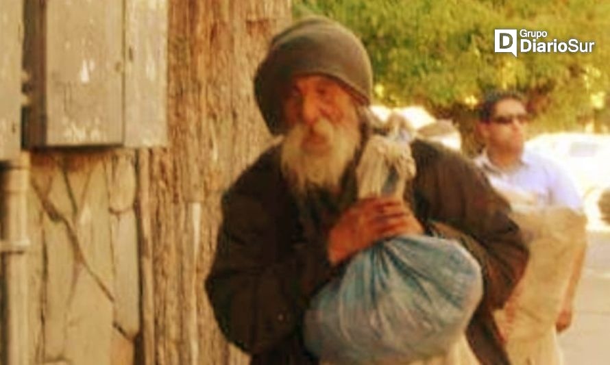 Para los coyhaiquinos el tío Ramón Belmar es un personaje típico de la ciudad ya a nueve años de su partida. Crédito: redes sociales.