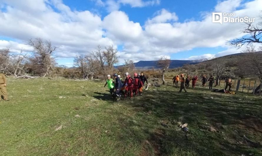 Confirman hallazgo de cuerpo en cauce del río Ñirehuao