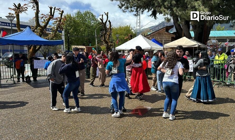 Una chamametón para valientes se vive en Coyhaique