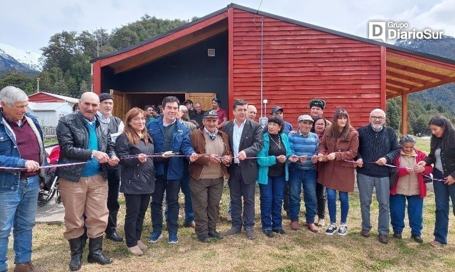 Inauguran sede para el adulto mayor en Villa Amengual de Lago Verde