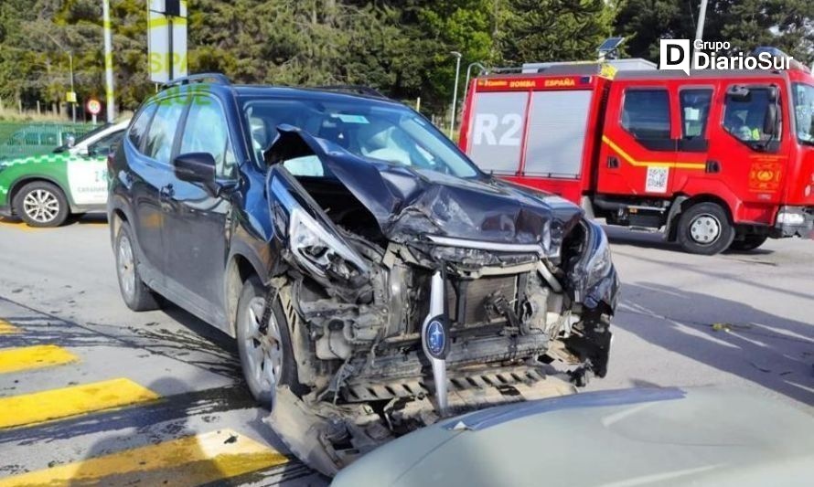 Coyhaique: menor resulta lesionado en accidente de tránsito