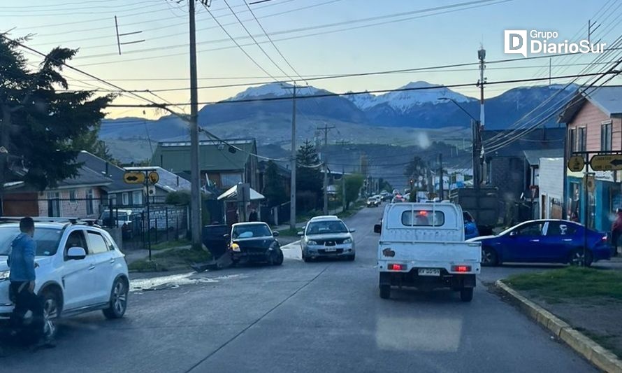 Accidente de tránsito deja lesionados en Coyhaique