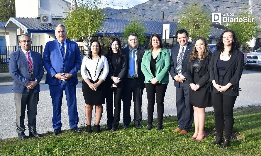 Presidente de la Corte de Coyhaique realizó visita a tribunales de la zona sur de Aysén