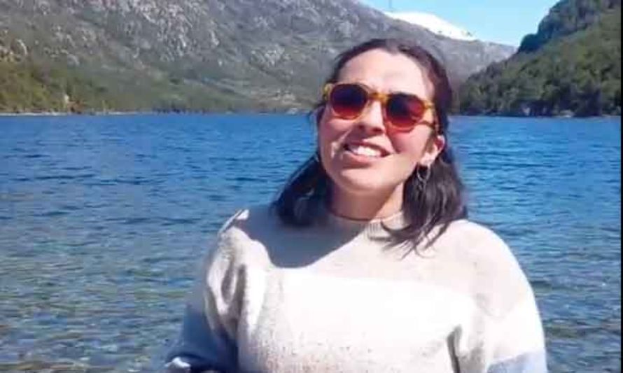Natalia Plaza entrega su testimonio desde la comuna de O´Higgins.