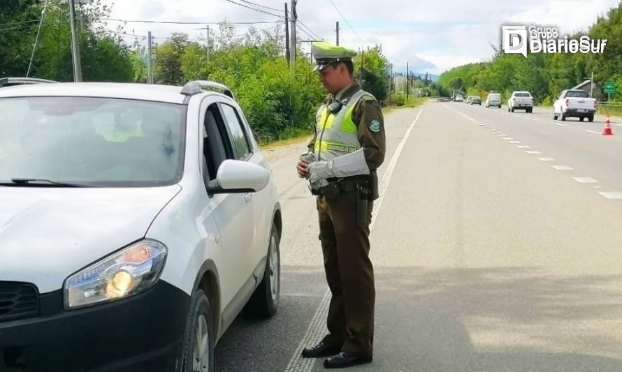 La ley 21.601 establece una serie de circunstancias que autorizan a Carabineros para retirar de circulación un vehículo motorizado. Créditos: Carabineros Los Ríos.