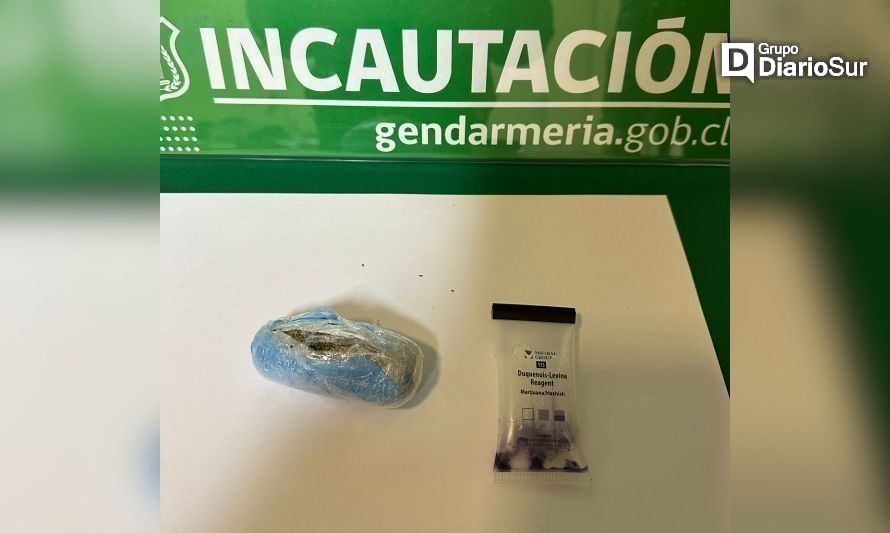 Gendarmería de Puerto Aysén incauta droga en Centro de Detención Preventiva