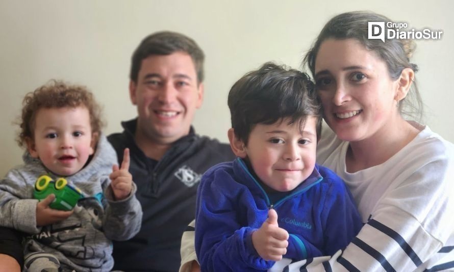 Coyhaique: conoce la lucha de Tomás y su familia para frenar su enfermedad