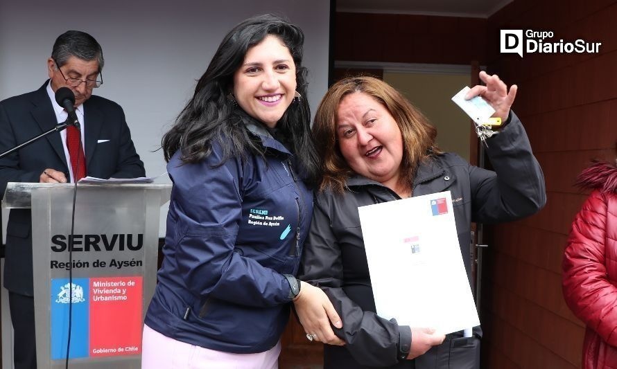 Puerto Aysén: 204 personas abrieron la puerta de su casa propia