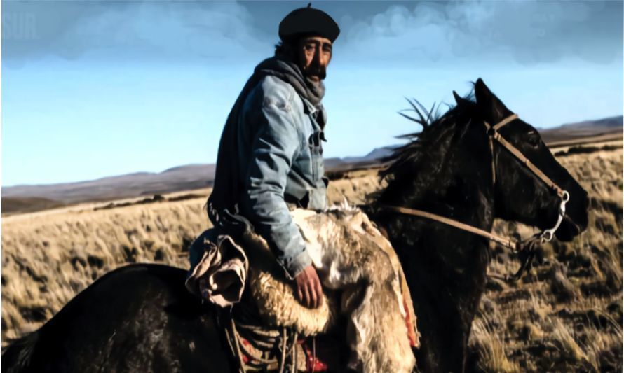 Gaucho de la Patagonia, Fotografía Grupo Ladera Sur Daniel Casado.