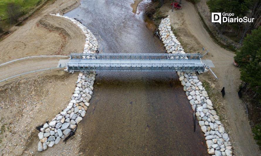 Aysén ideó modelo para instalar puentes en lugares aislados del país