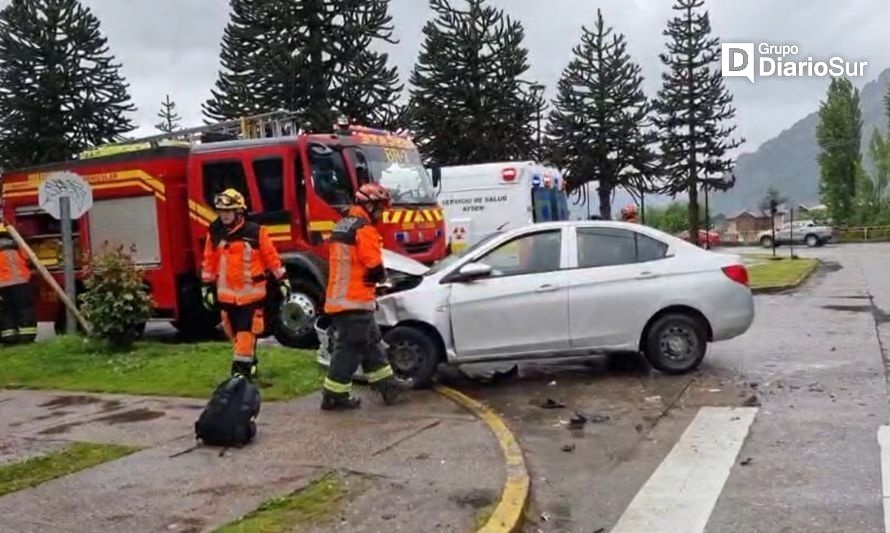 Accidente dejó a cuatro lesionados en Puerto Aysén