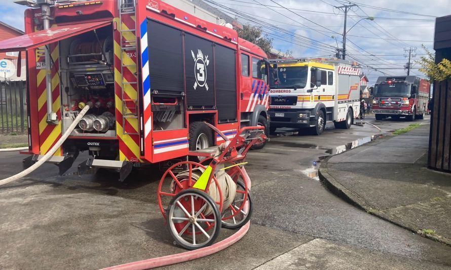 Imagen referencial. Crédito foto: Tercera Compañía de Bomberos Puerto Montt.