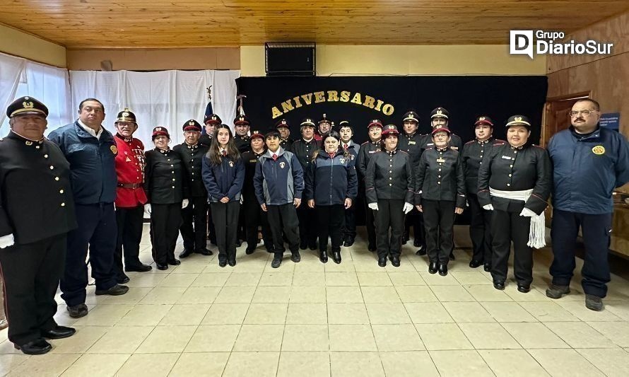 Novena Compañía de Bomberos de Coyhaique celebra su tercer aniversario