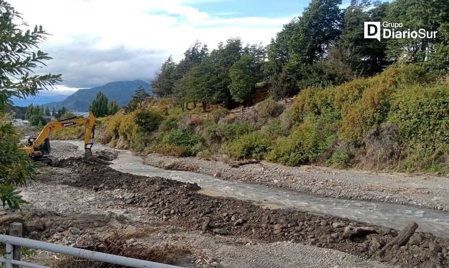 MOP Aysén construye defensas fluviales en siete ríos de la región